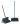 Lobby Dustpan All-plastic with Aluminium Handle