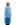 Polythene Apron - Blue