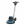 Jangro Rotary Scrubber/Polisher, dual speed (190&380rpm) 43cm (17inch)