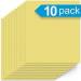 Cellulose Sponge Cloth, Yellow (packs of 10)