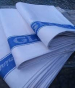 Linen Union Glass Cloth 50 x 76cm Pack of 10 - Blue