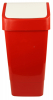 SWING TOP BIN 50 lt Red