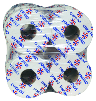 JANGRO 2PLY MINI JUMBO TOILET ROLL 150M - 7.6CM CORE SHRINK WRAPPED - 12 ROLLS JANGRO 2PLY MINI JUMBO TOILET ROLL 150M - 7.6CM CORE SHRINK WRAPPED - 12 ROLLS