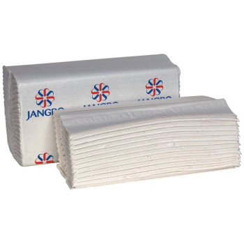 JANGRO 2PLY C-FOLD HAND TOWELS - WHITE JANGRO 2PLY C-FOLD HAND TOWELS - WHITE
