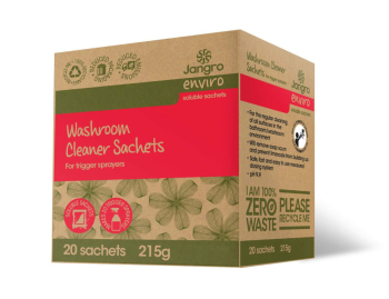 JANGRO PREMIUM WASHROOM CLEANER SACHETS FOR TRIGGER SPRAYS - 20 PACK JANGRO PREMIUM WASHROOM CLEANER SACHETS FOR TRIGGER SPRAYS - 20 PACK