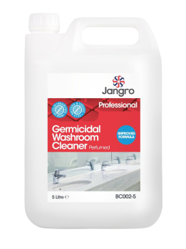 JANGRO PROFESSIONAL PERFUMED GERMICIDAL WASHROOM CLEANER - 5L JANGRO PROFESSIONAL PERFUMED GERMICIDAL WASHROOM CLEANER - 5L