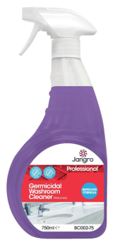 JANGRO PROFESSIONAL PERFUMED GERMICIDAL WASHROOM CLEANER - 750ML JANGRO PROFESSIONAL PERFUMED GERMICIDAL WASHROOM CLEANER - 750ML