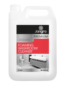 JANGRO PREMIUM FOAMING WASHROOM CLEANER - 5L JANGRO PREMIUM FOAMING WASHROOM CLEANER - 5L