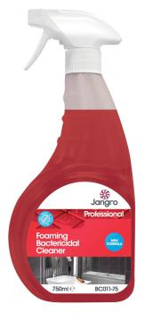 JANGRO FOAMING BACTERICIDAL CLEANER - 750ML JANGRO FOAMING BACTERICIDAL CLEANER - 750ML