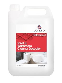 JANGRO TOILET AND WASHROOM CLEANER DESCALER - 5L JANGRO TOILET AND WASHROOM CLEANER DESCALER - 5L