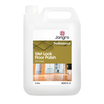 JANGRO WET LOOK FLOOR POLISH - 5L JANGRO WET LOOK FLOOR POLISH - 5L