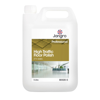 JANGRO HIGH TRAFFIC FLOOR POLISH - 5L JANGRO HIGH TRAFFIC FLOOR POLISH - 5L