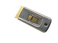 Pocket Sized Scraper Silver Pocket Sized Scraper Silver