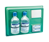 500ml EYEWASH STATION, 2x500ml Eyewash,2xEye dress in cabinet 500ml EYEWASH STATION, 2x500ml Eyewash,2xEye dress in cabinet
