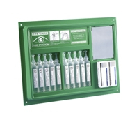 EYE WASH POD STATION WITH BRACKET 10x20ml EYE WASH POD STATION WITH BRACKET 10x20ml