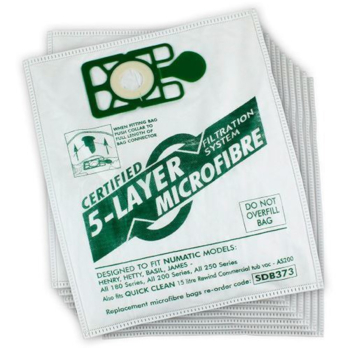 MICROFIBRE VACUUM BAGS - PACK OF 10 MICROFIBRE VACUUM BAGS - PACK OF 10