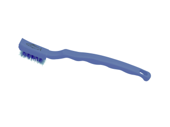 MEDIUM NICHE BRUSH - 180MM BLUE MEDIUM NICHE BRUSH - 180MM BLUE
