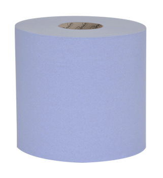 RAPHAEL BLUE RECYCLED ROLL TOWEL 1PLY - 6 ROLLS