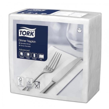 TORK DINNER NAPKINS 2PLY WHITE - 1800 PER PACK