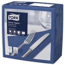 TORK DINNER NAPKIN 2PLY BLUE - 1800 PER PACK