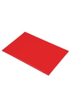 Colour coded chopping board Red