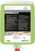 Premium Bactericidal Hand Soap Cartridge 6 x 1ltr fits BK035