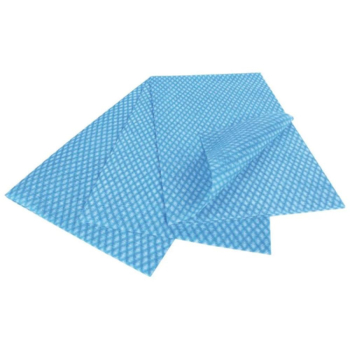 JANGRO LIGHTWEIGHT CLOTH WIPE - BLUE - PACK OF 50