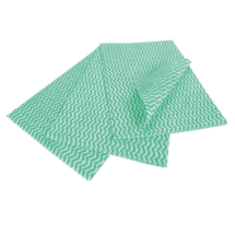 Jangro Lightweight Wipe - Green - Packs of 50 Cloths (Sheet 36x48cm)