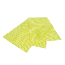 Jangro Lightweight Wipe - Yellow - Packs of 50 Cloths (Sheet 36x48cm)