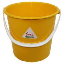 Round Bucket 2 gallon - Yellow