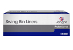 WHITE SWING BIN LINERS (13" x 23" x 30") - BOX OF 1000