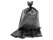 BLACK RUBBLE AND AGGREGATE EXTRA HEAVY DUTY BAGS (22inchx32inch) - BOX OF 100