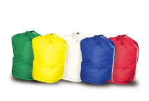 Drawstring Laundry Bag Green 70x101cm Polyester