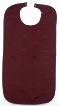 Dignified Clothing Protector/ Apron,snapclose,45x90cm,Maroon