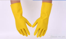 HOUSEHOLD GLOVES Yellow Small Singles