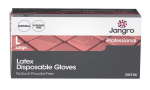 JANGRO SHEILD DISPOSABLE NATURAL POWDER FREE LATEX GLOVES - XL