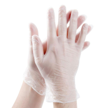 VINYL CLEAR GLOVES - SIZE EXTRA LARGE, 100 PER BOX