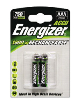 Rechargeable Alkaline batteries - 4xAA pack
