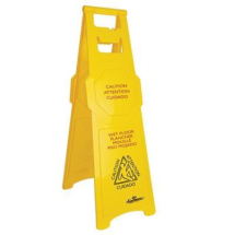 High Profile Safety Sign - Caution Wet Floor