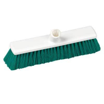 Lightweight Colour Coded Brush Head, soft 275mm - Green / fits handle HN090