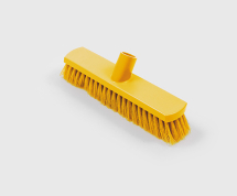Soft Crimped Fill Sweeping Broom 280mm - Yellow