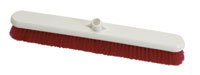 Hygiene Platform Broom Head, Soft 600mm - Red / Fits handles HP107 or HP106