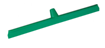 HYGIENE FLOOR SQUEEGEE, 60cm SINGLE BLADE OVERMOULDED,Green