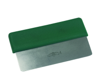 Hygiene Hand Scrapers, Stainless Steel blade Green