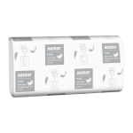 Katrin Plus Easy Flush 2 ply White Z-Fold Paper Towels - M2