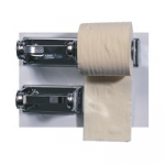 Single Zinc Plated Toilet Roll Holder