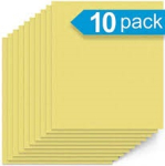 Cellulose Sponge Cloth, Yellow (packs of 10)