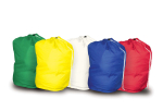 DRAWSTRING LAUNDRY BAG - GREEN