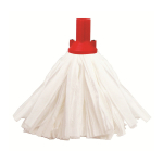 BIG WHITE EXEL MOP HEAD - RED