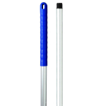 HYGIENE ALUMINIUM MOP HANDLE - 125CM - BLUE